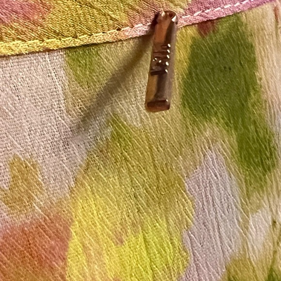 Misa Emi Top - Floral Ruffle Sleeve Top - Multicolor - Picture 6 of 10